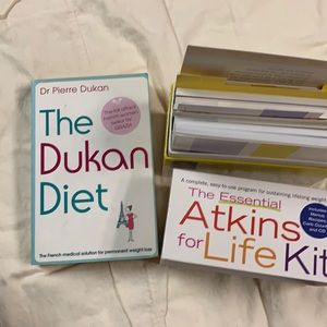 Diet books Atkins for life and the Dunlap Diet